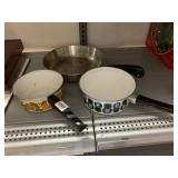 REVERE WARE STAINLESS STEEL SKILLET, AUSTRIA