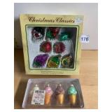 CHRISTMAS CLASSICS HAND DECORATED GLASS