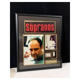 THE SOPRANOS FRAMED DISPLAY, INCLUDES SIGNED