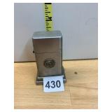 TABLETOP LIGHTER, METAL CONSTRUCTION, USS EMBLEM