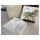THE CAROUSEL COLLECTION FINE PORCELAIN CAROUSEL