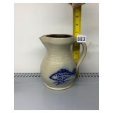 RED WING POTTERY PITCHER, STONEWARE, SALT-GLAZED