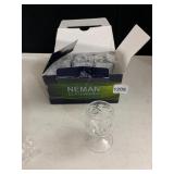 NEMAN GLASSWORKS CRYSTAL STEMWARE, CUT GLASS