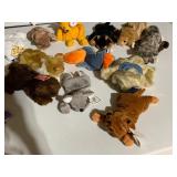 ASSORTED PLUSH TOYS, INCLUDES TY BEANIE BABIES,