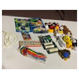 ASSORTED NOVELTY TOYS, INCLUDES GLOW-IN-THE-DARK