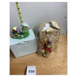 CHERISHED TEDDIES FIGURINES, APRIL RAINBOW SNOW
