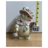 LENOX PORCELAIN FIGURINE, SNOWY VISITOR,