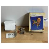 HALLMARK KEEPSAKE ORNAMENT, MAJESTIC LION, 2004,