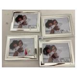 SHEFFIELD HOME SILVER-TONE PICTURE FRAMES, BEADED