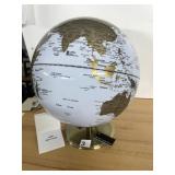 DREXEL HERITAGE GLOBE, WHITE AND GOLD FINISH,