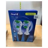 ORAL-B PRO 500 RECHARGEABLE TOOTHBRUSH, TWIN