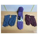 ASSORTED GLOVES, INCLUDES ISOTONER LEATHER, GATES