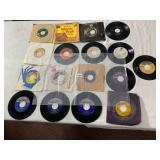 ASSORTED 45 RPM VINYL RECORDS, INCLUDES MOTOWN,
