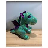 TY BEANIE BOOS DRAGON PLUSH, IRIDESCENT SCALED