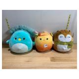 SQUISHMALLOWS PLUSH TOYS, ASSORTED CHARACTERS,