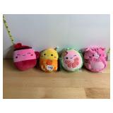 SQUISHMALLOWS PLUSH, INCLUDES EDNA, MARCOS, LENA,