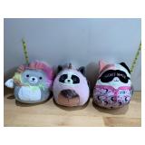 SQUISHMALLOWS PLUSH TOYS, ASSORTED CHARACTERS,