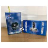 S.L.H. TURNTABLE LIGHTS, CRYSTAL ROTARY SLIDE