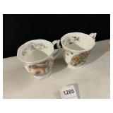 ROYAL DOULTON BRAMBLY HEDGE BEAKERS, WINTER AND