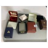 ASSORTED WATCH AND CLOCK PRESENTATION BOXES,