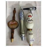 ASSORTED BEER TAP HANDLES, INCLUDES STROH