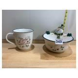 PFALTZGRAFF WINTERBERRY CERAMIC MUG, BABY IT
