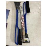 ASSORTED SNOW REMOVAL TOOLS, INCLUDES TWO BLUE
