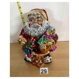 STYLE-EYES BY BAUM BROS SANTA CLAUS COOKIE JAR,