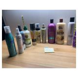 ASSORTED HAIR CARE PRODUCTS, SHAMPOO,