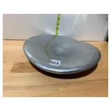 ROBERT LEE MORRIS METAL BOWL, SHALLOW FORM,