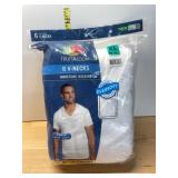 FRUIT OF THE LOOM V-NECK T-SHIRTS, MOISTURE