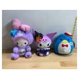 SANRIO HELLO KITTY AND FRIENDS PLUSH TOYS,