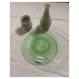 ROYAL HERITAGE COLLECTION CAMEO RIBBON VASE, MILK