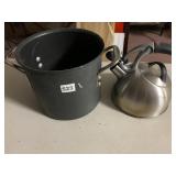 NON-STICK STOCK POT W/ LID, STAINLESS STEEL