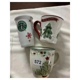 STARBUCKS COFFEE MUG, PFALTZGRAFF WINTERBERRY