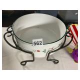 PFALTZGRAFF WINTERBERRY SERVING BOWL, CERAMIC,