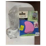 FISKARS TEXTURE PLATES ASSORTMENT PACK, CLEAR