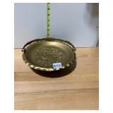 PAIRPOINT MFG CO SERVING TRAY, QUADRUPLE PLATE,