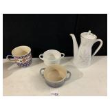 ASSORTED CERAMIC TABLEWARE, INCLUDES WIZA POLISH