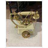 OPC VERSAILLES TELEPHONE, CREAM AND GOLD-TONE
