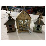 DECORATIVE LANTERNS, METAL CONSTRUCTION, INCLUDES