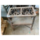 GRISWOLD NO 4020 CAST IRON STOVE, DUAL BURNER,