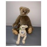 ROSALIE FRISCHMANN BY TY, PLUSH TEDDY BEAR, TAN