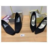 HIGH LIGHT BLACK LOAFERS, ESCAPADE BLACK PUMPS,