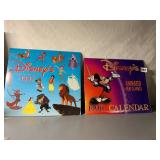 DISNEY ANIMATED FILM CLASSICS CALENDARS, 1995 AND