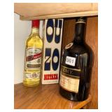 O.P. ANDERSON AQUAVIT, METAXA OUZO, ST-REMY VSOP