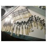 BUGATTI ITALY 18/10 STAINLESS STEEL FLATWARE,