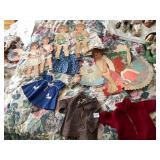 PAPER DOLLS, INCLUDES PRINTED FIGURES, ASSORTED