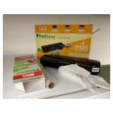 FOODSAVER VACUUM SEALING SYSTEM, BLACK PLASTIC,