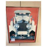 ROLLS ROYCE PRINT, BEVERLY HILLS ANTIQUE MOTOR